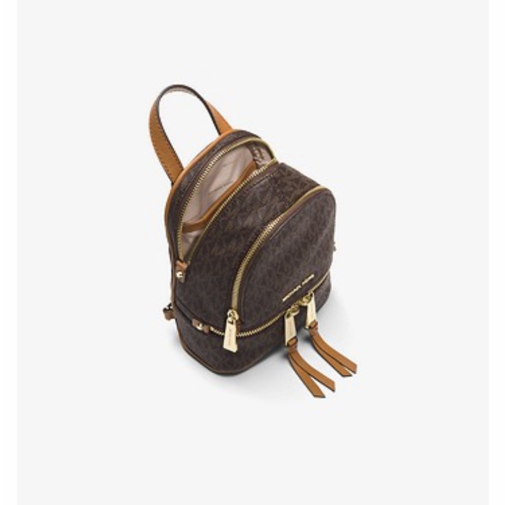 Rhea Mini Logo Backpack. Brand new. Original MK box and bag. - Picture 5 of 7